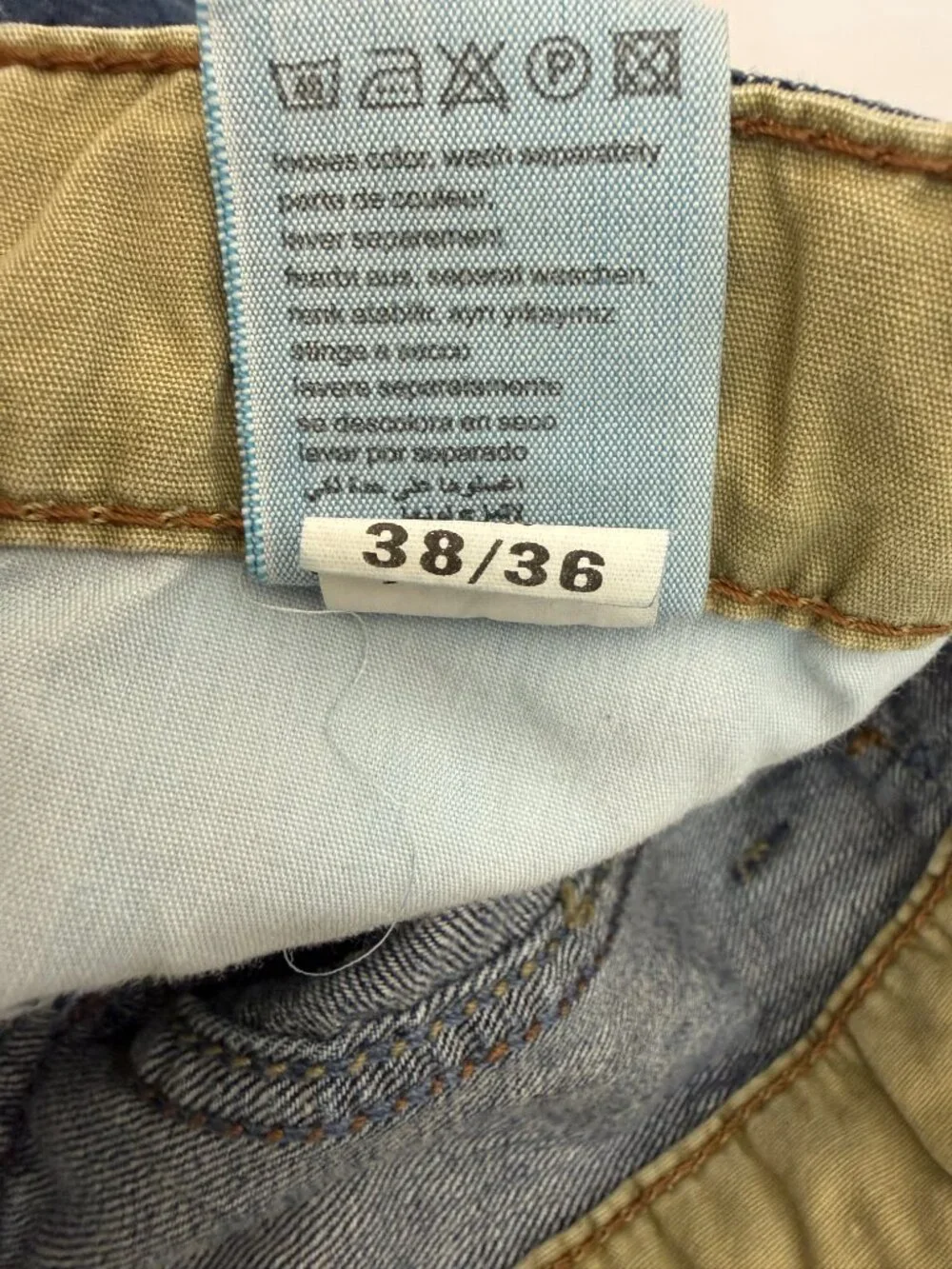 Vintage Mavi Marco Jeans Mens 38x36 Relaxed Straight Leg Blue Denim Y2K